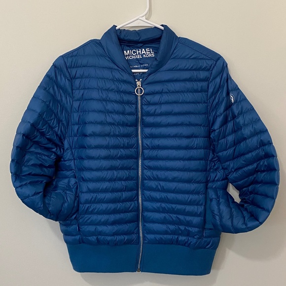 Michael Kors Bomber Down Jacket - SZ M - Picture 1 of 5